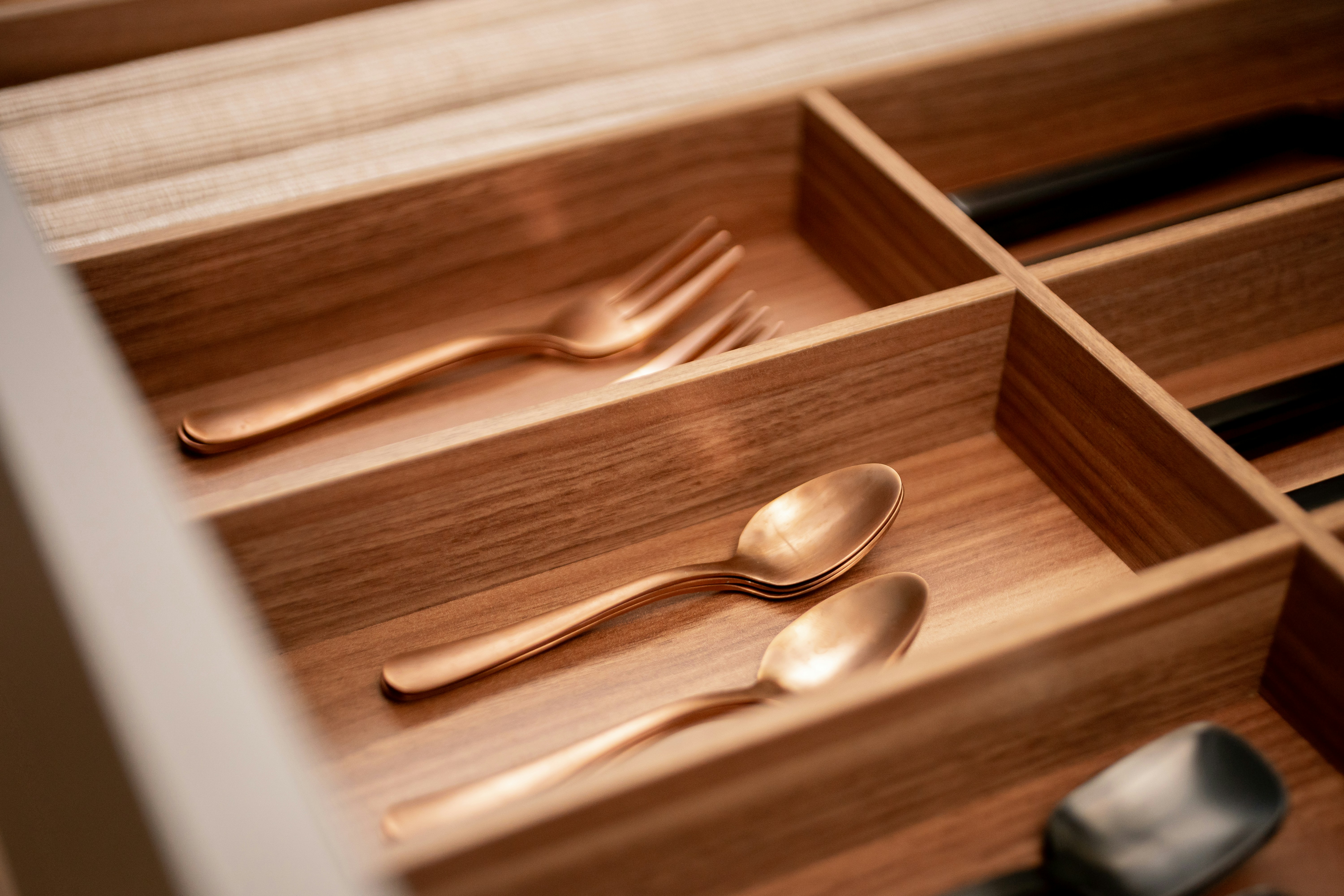Bamboo Drawer Organizer Set
